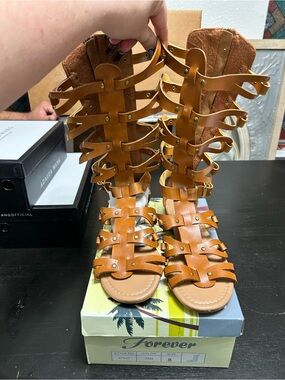 Gladiator Sandals 
Y2K vibes